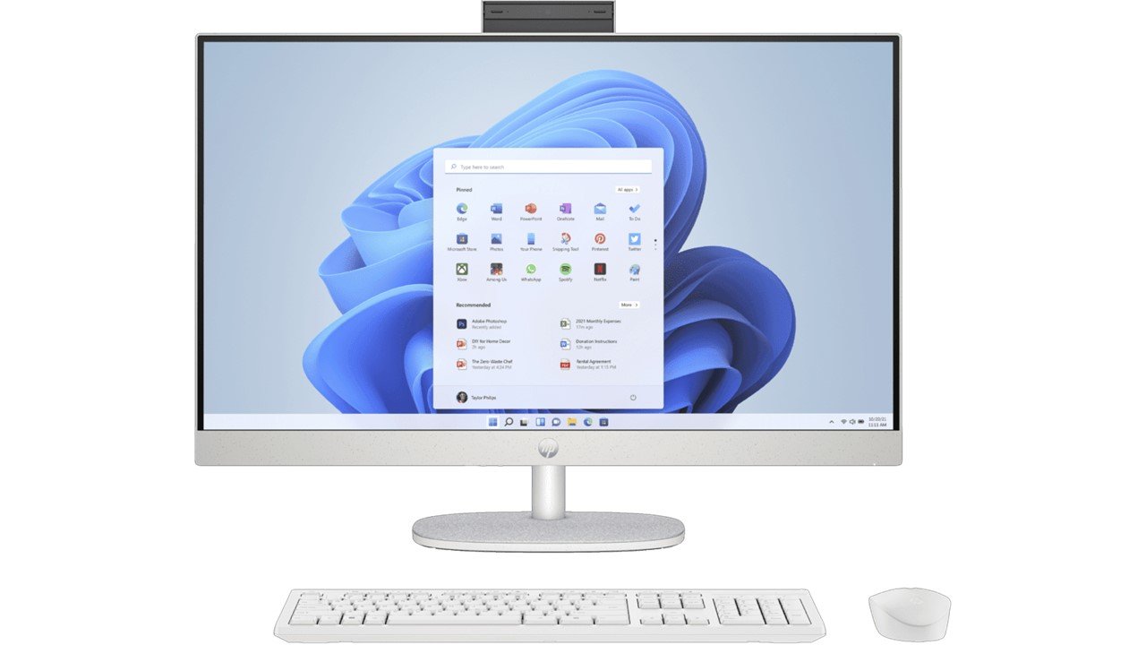 HP 60.5 cm (23.8) All-in-One Desktop PC 24-cr1485in