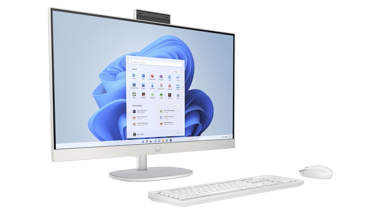 HP 60.5 cm (23.8) All-in-One Desktop PC 24-cr1485in