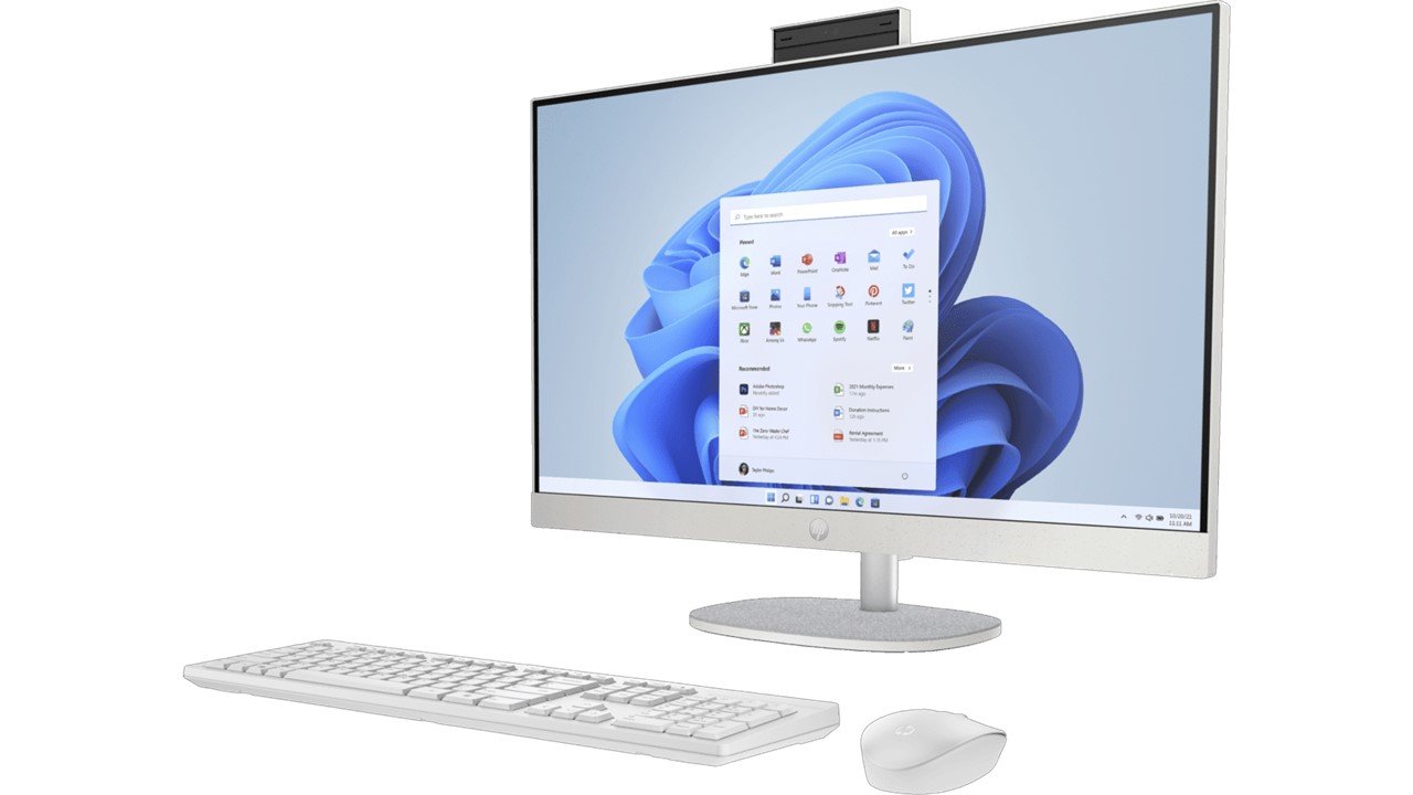 HP 60.5 cm (23.8) All-in-One Desktop PC 24-cr1485in