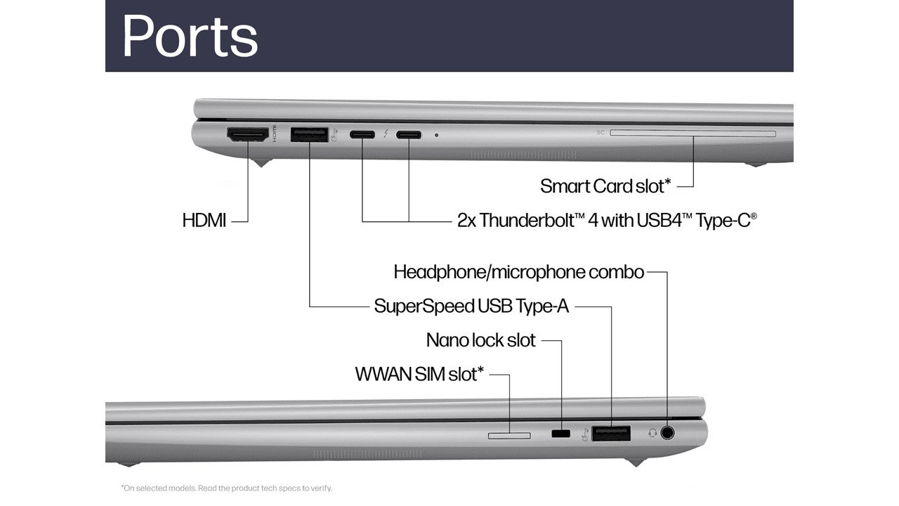 HP ZBook 8 G1i 35.6 cm (14) Mobile Workstation PC, Silver 32GB