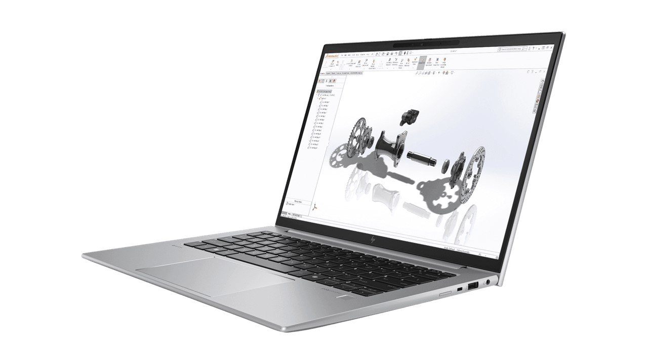 HP ZBook 8 G1i 35.6 cm (14) Mobile Workstation PC, Silver Nvidia