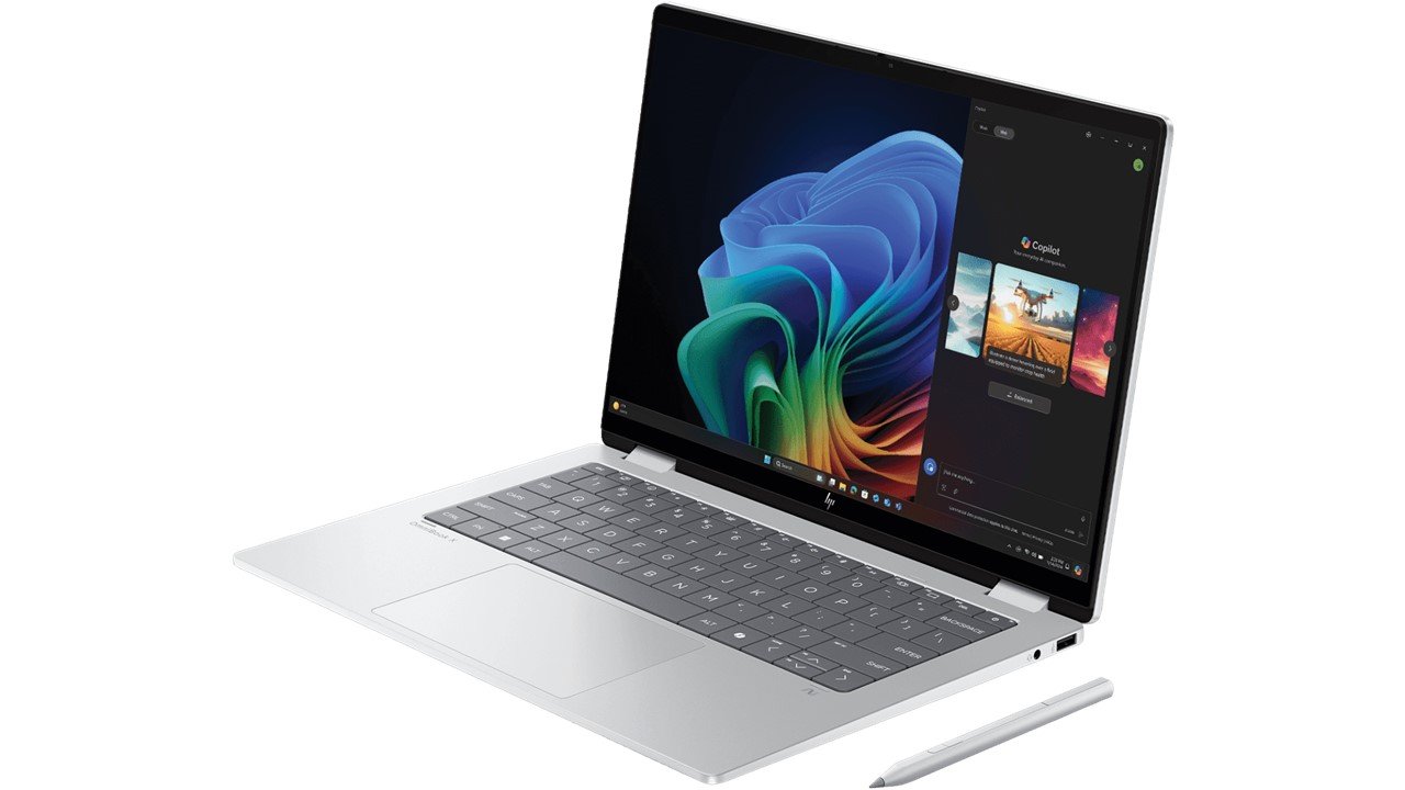 HP OmniBook X Flip 35.6 cm (14) 14-fm0099TU Next Gen AI PC, Silver